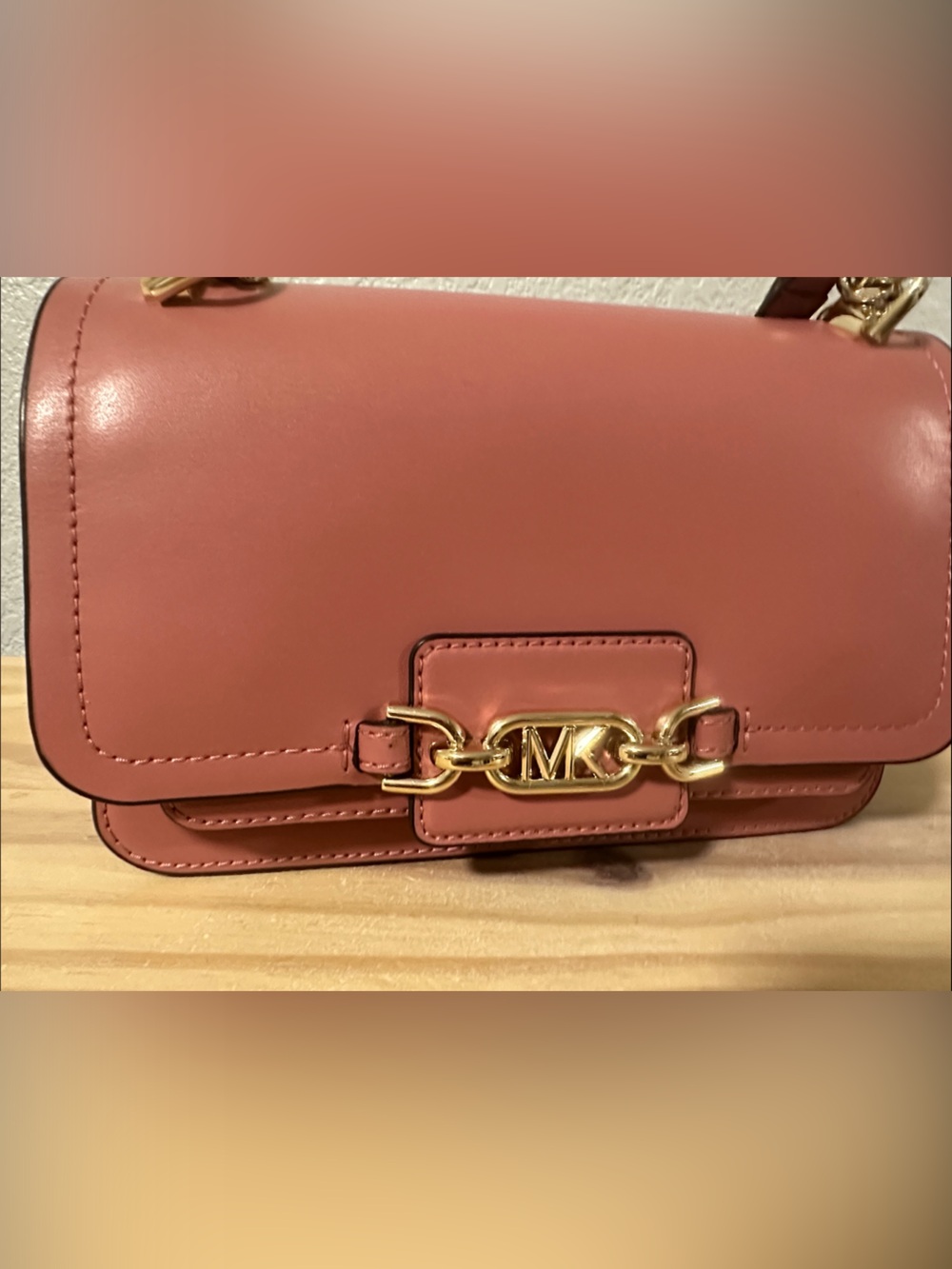 Michael Kors Heather Sholder Dusty Rose Bag